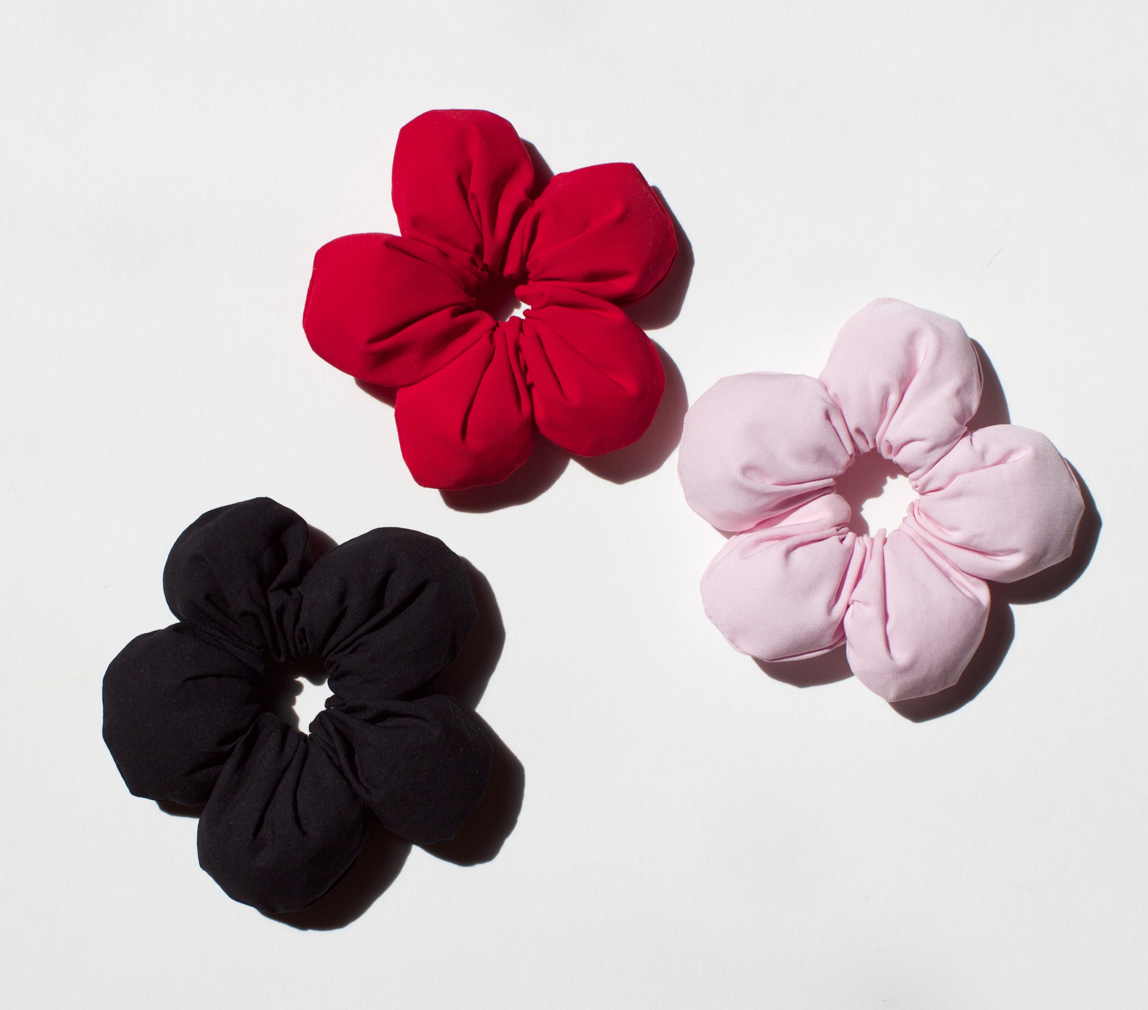 Sakura Mini Scrunchies